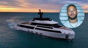 Novo iate de Neymar foi construído no Brasil e está entre os maiores barcos do país