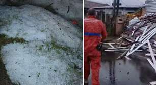Veja os estragos causados por temporal no Sul do Brasil