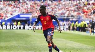 Nico Williams explica reação após gol da Espanha e afasta polêmica: "Feliz por todos"