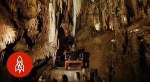 Estas cavernas emitem o som perfeitamente e funcionam como verdadeiros instrumentos musicais da natureza