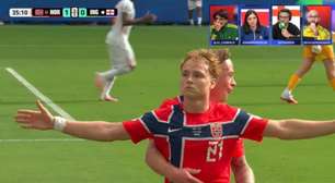 CazéTV perde gol da Noruega, e web reage: 'Dificilmente aconteceria na Globo'