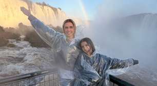 Deborah Secco se emociona com experiência nas Cataratas do Iguaçu: 'Foi uma catarse'