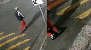 Criminoso obriga morador a se ajoelhar durante assalto em SP