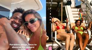 Amiga de Vini Jr. publica foto com Virginia e entrega presença de influenciadora no aniversário do jogador