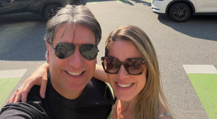 Jacqueline Brazil aproveita feriado para visitar o namorado, Luiz Carlos Jr, nos EUA: 'Rapidinho'