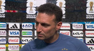Scaloni exalta classificação à semi, mas reconhece jogo fraco da Argentina: 'Precisamos melhorar'