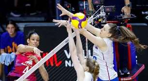 VNL feminina: resumo do dia (9/7) e classificação atualizada