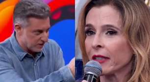 Luciano Huck é desmentido ao vivo por atriz de 'Quem Ama Cuida': 'Perdão'
