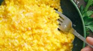 Risoto cremoso sem mexer: na panela de pressão