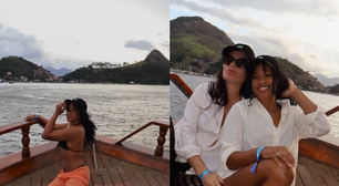 Rebeca Andrade e Gisele: alianças aumentam rumores sobre relacionamento