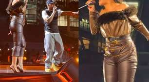 Rihanna quebra hiato e faz aparição surpresa em show histórico de JAY-Z; assista aos vídeos