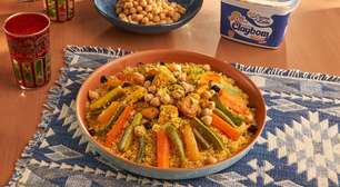 Cuscuz marroquino de legumes: receita prática e sofisticada