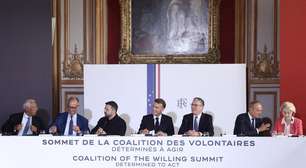 Europeus reforçam apoio militar à Ucrânia durante cúpula com 37 países em Paris