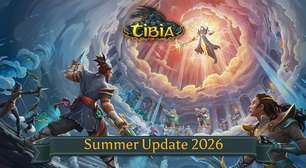 Tibia lança atualização de verão com o chefe mais difícil dos seus 29 anos de história