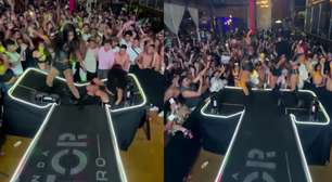 Pocah e dançarinas caem após palco ceder durante show em Minas Gerais