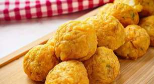 Lanche prático para congelar feito com batata e frango na air fryer com muita facilidade e sabor