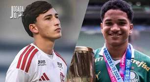 Fla x Palmeiras pelo Brasileiro Sub-17 reúne camisas 10 revelados na Pelé Academia