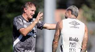 Cuca ainda procura substituto para Gabigol no time do Santos