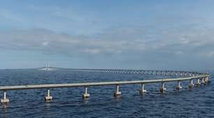 China constrói a maior ponte da América do Sul no Brasil: um gigante de 12 quilômetros sobre o mar