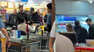 Harry Styles é visto em supermercado de ricaços em São Paulo