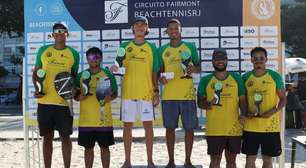 Definidos os campeões da 6ª etapa do Circuito Fairmont de Beach Tennis
