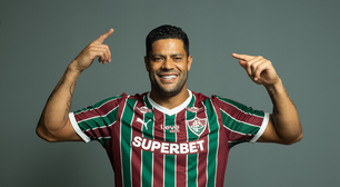 A publicação de Hulk após marcar seu primeiro gol pelo Fluminense