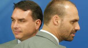 Eduardo pede volta de Magnitsky após Moraes suspender visitas de Flávio a Bolsonaro