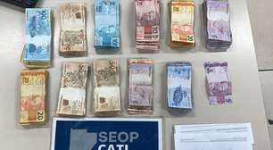 Agentes da Seop prendem suspeito de tráfico com quase R$ 10 mil na Lapa