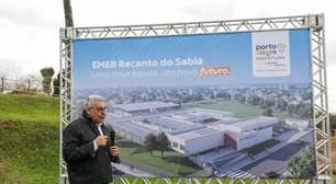 Começa a ser construída escola para 400 alunos em turno integral no bairro Mário Quintana