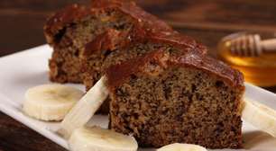 Bolo de banana com canela sem glúten: receita fácil, fofinha e cheia de sabor