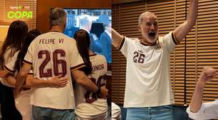 Rei da Espanha vira 'torcedor comum' ao comemorar classificação para a final da Copa