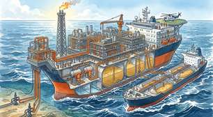 A cidade flutuante que produz petróleo reúne moradia, energia e máquinas em pleno oceano aberto