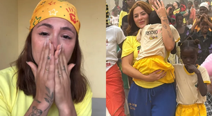 Nathalia Valente chora ao rebater críticas sobre missão em Angola e faz forte desabafo