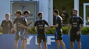 A tropa de Scaloni: auxiliares jogaram a última partida de Copa contra a Inglaterra