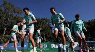 Palmeiras marca mais dois jogos-treino e vê Vitor Roque perto do retorno
