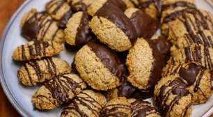 Biscoito de aveia com chocolate: receita simples para fazer com as crianças