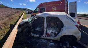 Acidente na BR-470: homem morre após colisão frontal entre carro e caminhão em Lagoa Vermelha