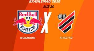 RB Bragantino x Athletico (Sub-20): onde assistir, escalações e arbitragem