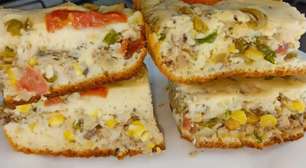 Torta de sardinha simples, fácil e rápida, para garantir um lanche delicioso ou jantar completo