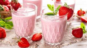 Receita de Danone Proteico Caseiro com 4 Ingredientes