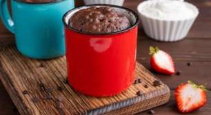 Bolo de caneca de chocolate: rápido, fácil e perfeito para o dia a dia