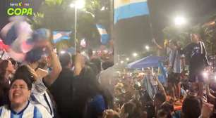 Torcida da Argentina 'transforma' Rio de Janeiro em Buenos Aires após classificação para a final da Copa