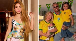 Shakira surpreende filha de Léo Santana e Lore Improta com mensagem após vídeo viral