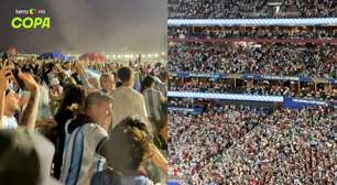Em Atlanta e em Copacabana: argentinos vão à loucura com virada sobre a Inglaterra