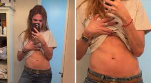 Luciana Gimenez posta close da barriga após sofrer 'body shaming' de Ronaldo Ésper