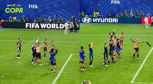 Esposa de Julián Alvarez mostra festa do time da Argentina com a torcida após vaga na final da Copa