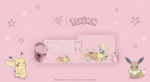 Razer traz ao Brasil periféricos inspirados em Pikachu e Eevee