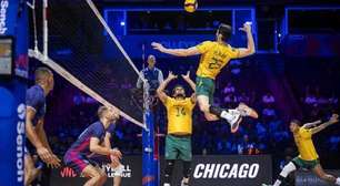 VNL masculina: resultados do dia (15/7) e classificação