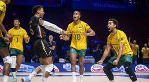 VNL: Brasil bate a França e está de volta à zona de classificação