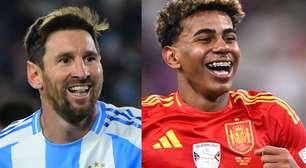 Encontro entre Messi e Lamine Yamal na Copa carrega uma história fantástica